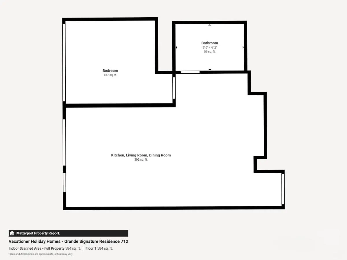 Grande Residence - Modern One Bedroom In Downtown Dubai 0*,